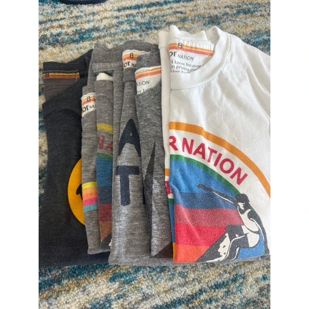 Aviator Nation size 8 lot of 6 shirts
